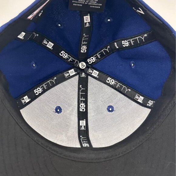 Los Angeles Dodgers New Era Official On-Field For Players Fitted Baseball Hat - Picture 6 of 7